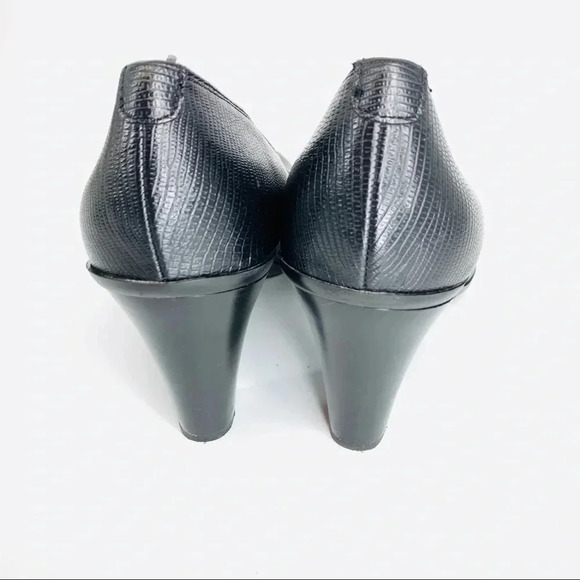 Mootsies Tootsies snakeskin print block heels - Picture 2 of 7